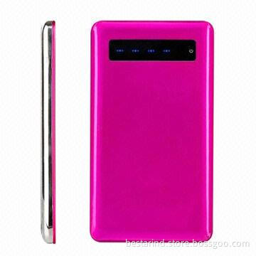 4,500mAh New universal portable power banks with LED indicator, measures 8 x 65 x 116mm